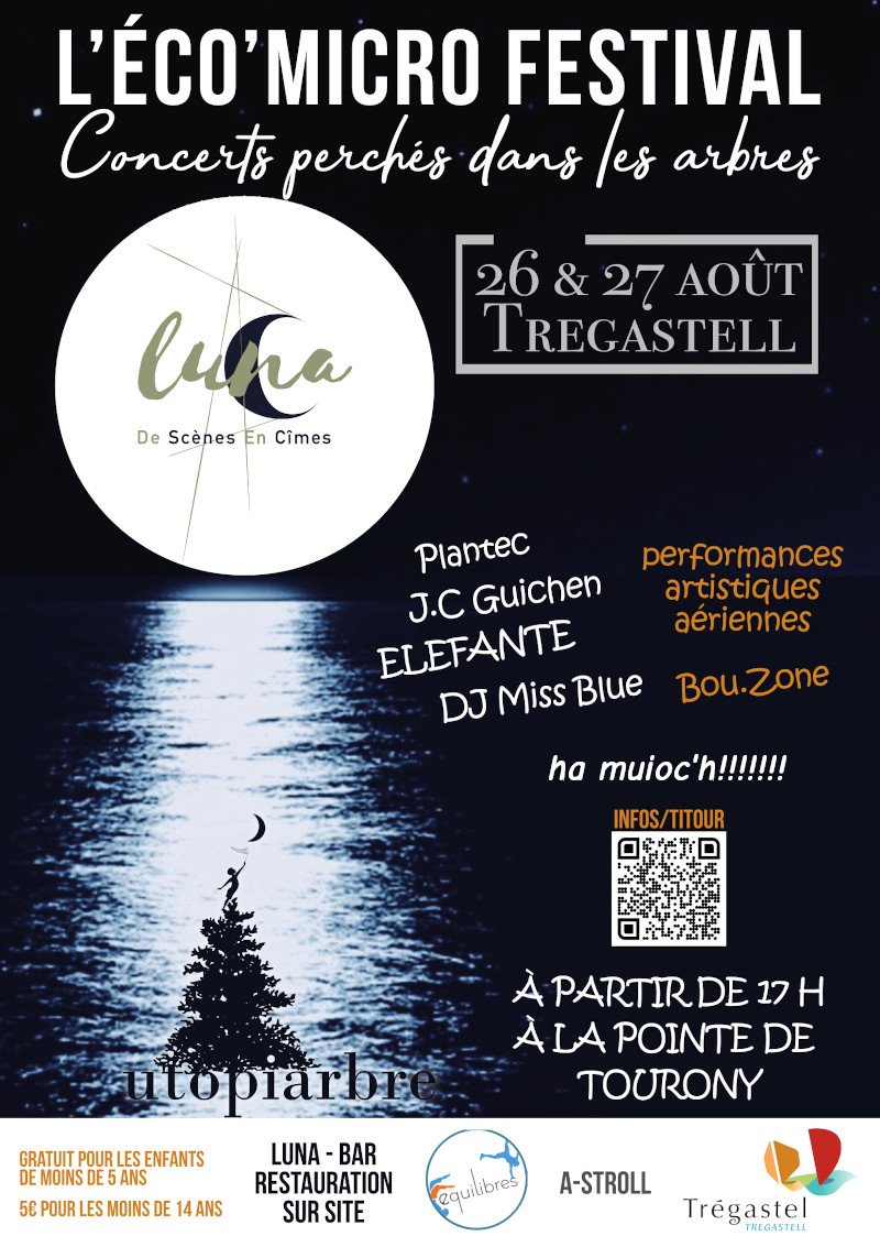 Luna-Stelle L’Eco’Micro Festival – 26 et 27 août 2022 à Trégastel